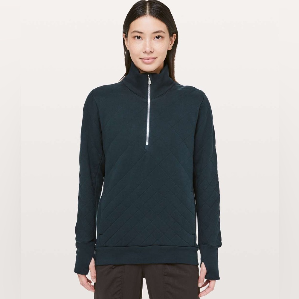 Lululemon forever warm pullover quarter zip